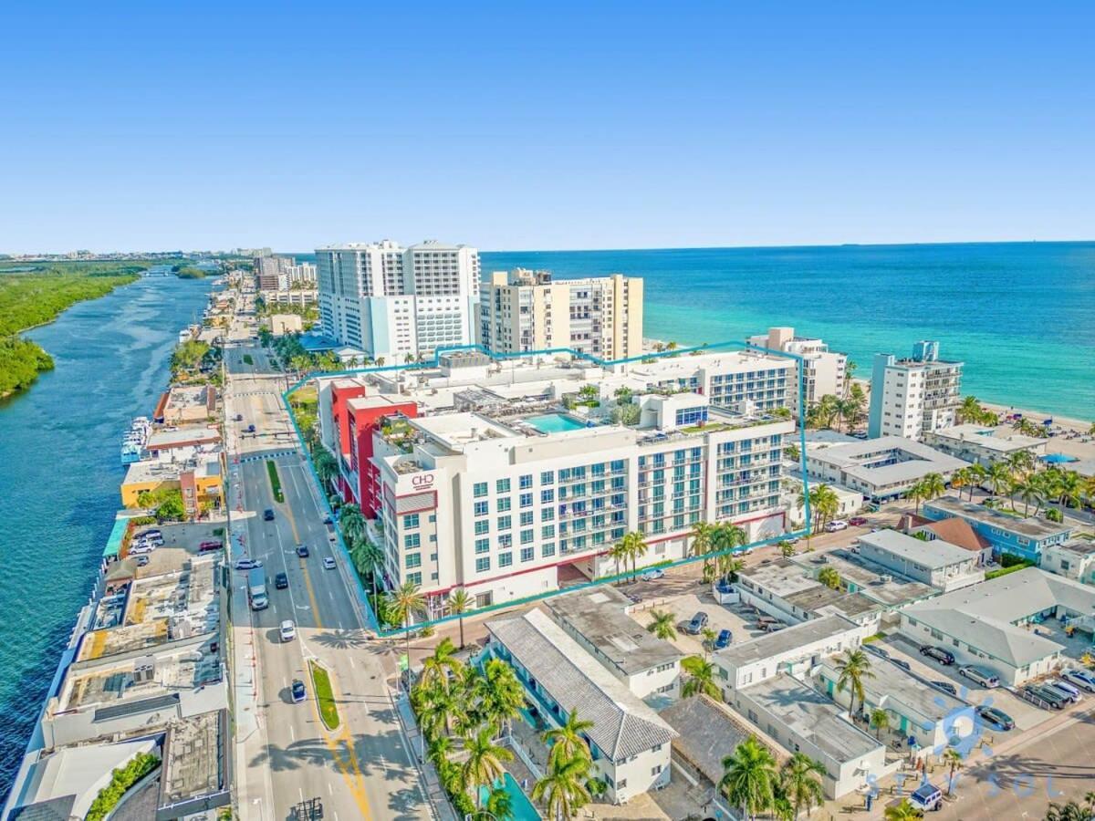 Best Stay - Rooftop Pool & Hot Tub - Hollywood Beach Exterior photo