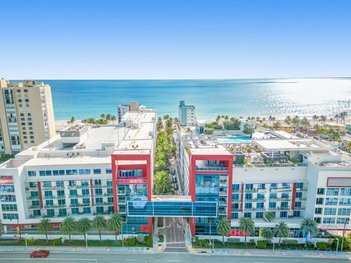 Best Stay - Rooftop Pool & Hot Tub - Hollywood Beach Exterior photo